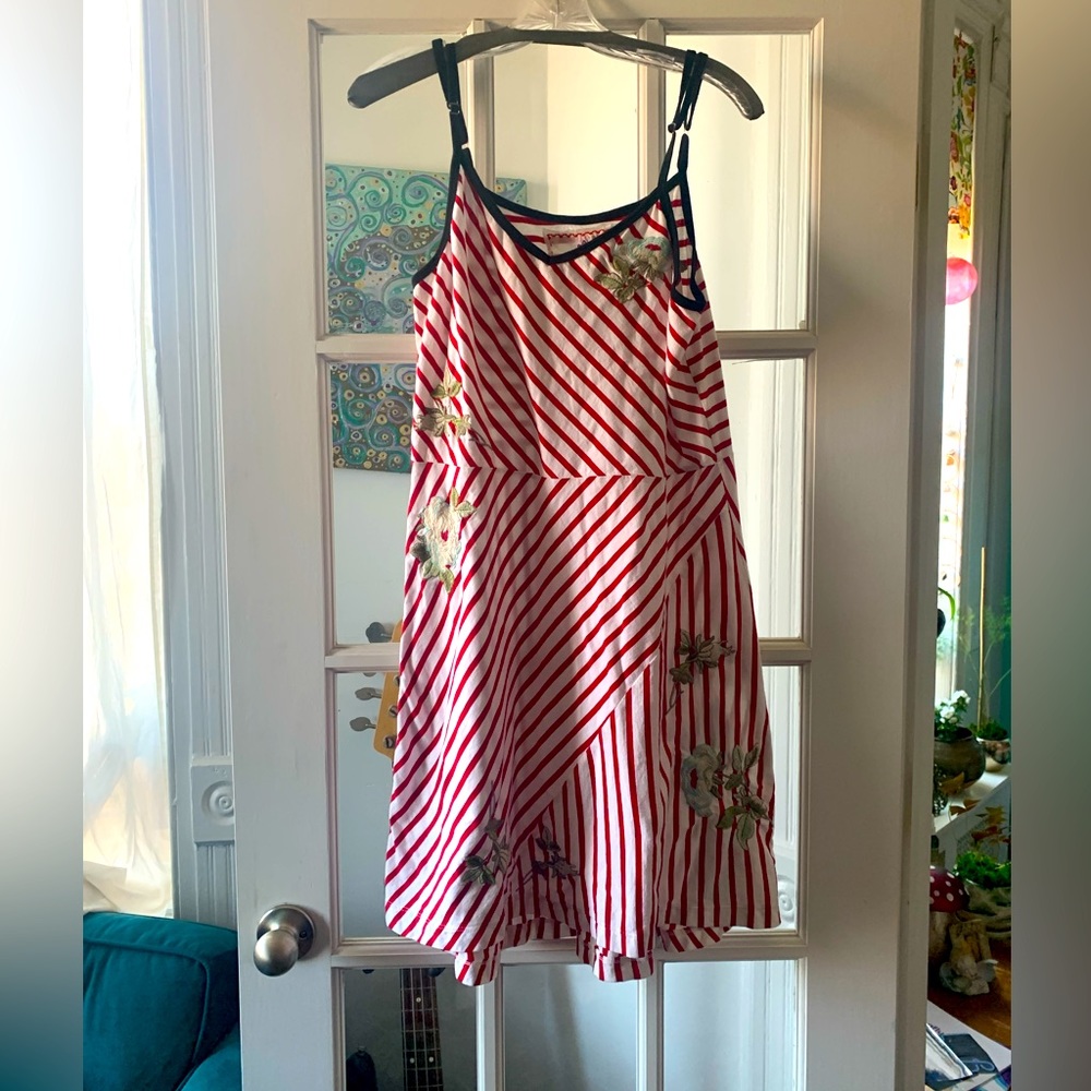 Johnny was dress with embroidered details